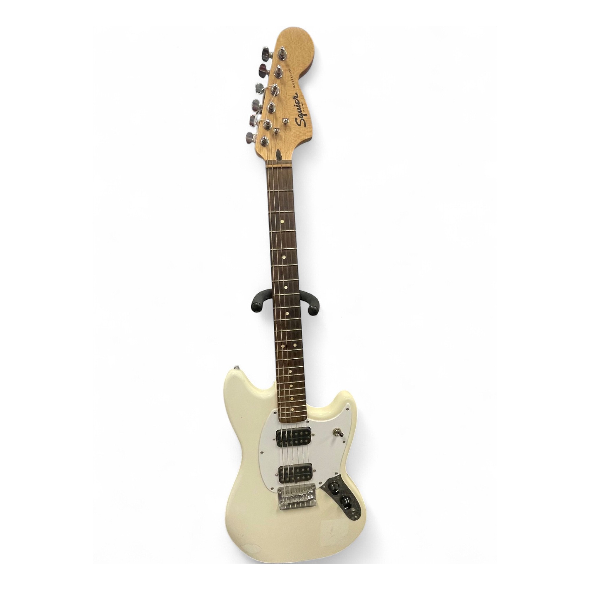 Squier Mustang ホワイト エレキギター Used Squier Mustang whiite Solid Body Electric Guitar whiite
