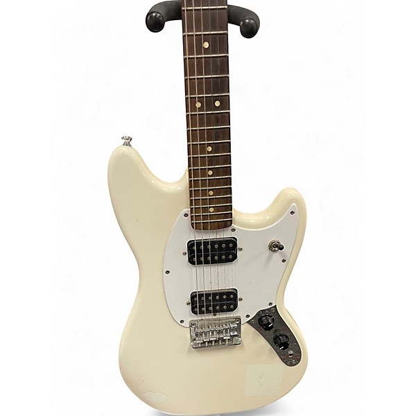 Used Squier Mustang whiite Solid Body Electric Guitar