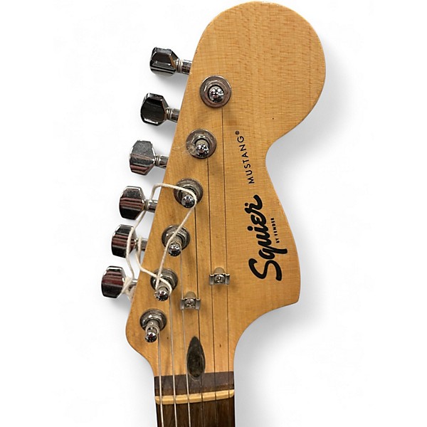 Used Squier Mustang whiite Solid Body Electric Guitar