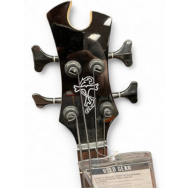 Used Tobias Toby Standard IV Black Electric Bass Guitar