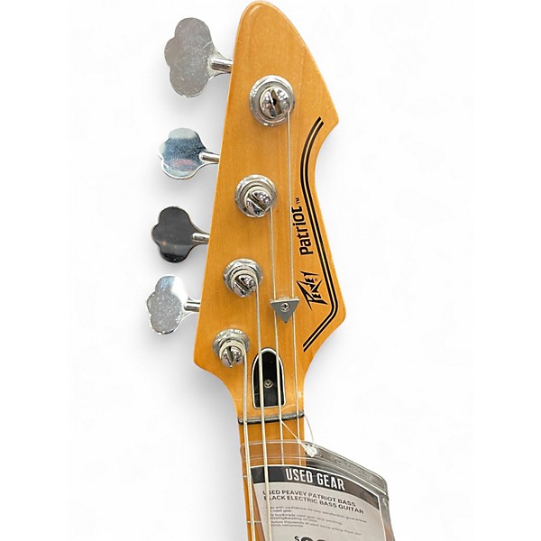 Used Peavey PATRIOT BASS Black Electric Bass Guitar