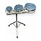 Used Gammon Percussion 8in Rototom Set Satin Chrome Roto Toms thumbnail