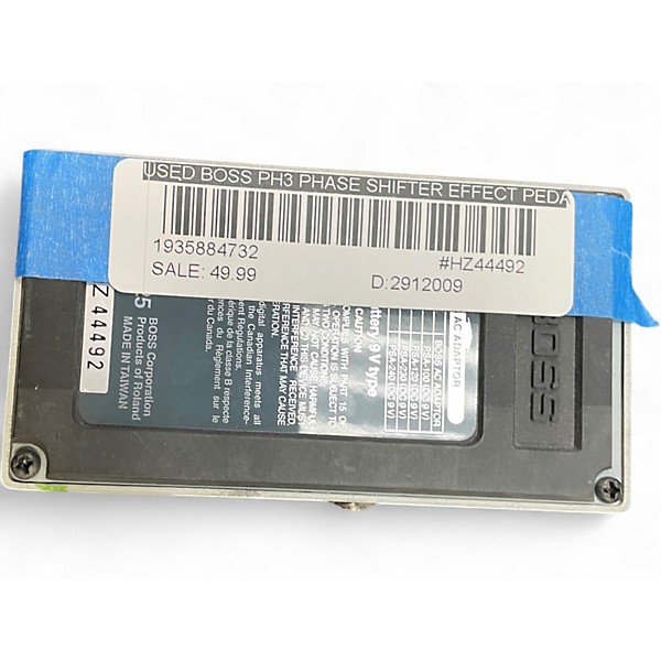 Used BOSS PH3 Phase Shifter Effect Pedal