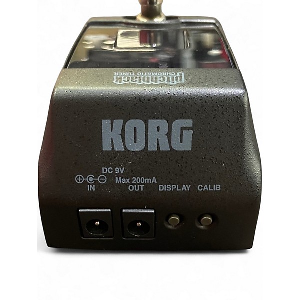 Used KORG PB01 Pitchblack Chromatic Tuner Pedal