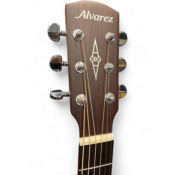 Used Alvarez amp610e2 Natural Acoustic Electric Guitar