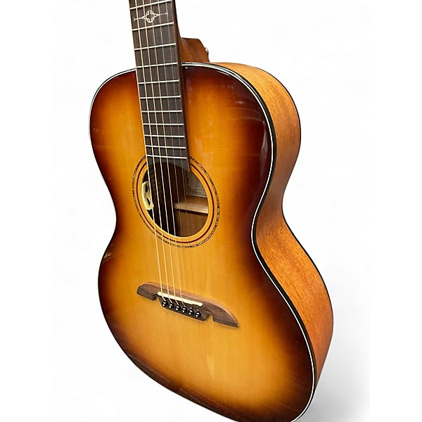 Used Alvarez amp610e2 Natural Acoustic Electric Guitar