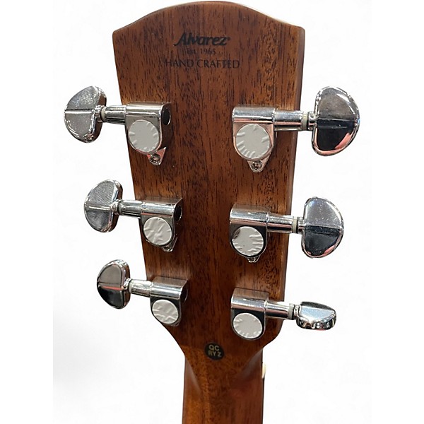 Used Alvarez amp610e2 Natural Acoustic Electric Guitar