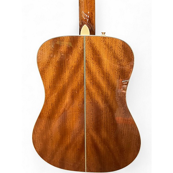 Used Fender Paramount PM-1 Standard Dreadnought Natural Acoustic Electric Guitar