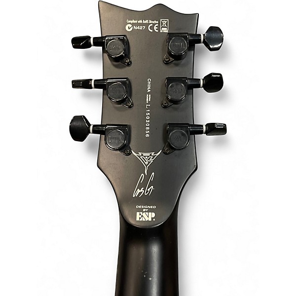 Used ESP LTD Gus 200 BLACK N CREAM Solid Body Electric Guitar