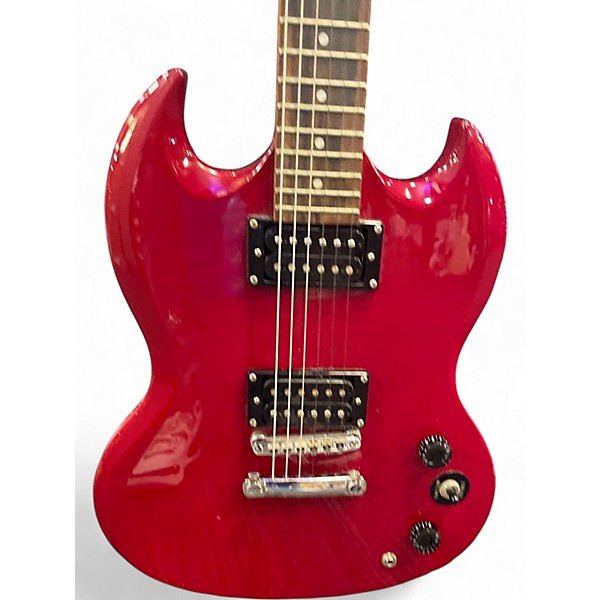 Used Epiphone 1961 SG Special Chrome Red Solid Body Electric Guitar
