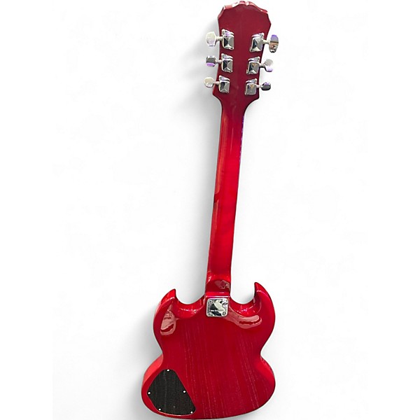 Used Epiphone 1961 SG Special Chrome Red Solid Body Electric Guitar