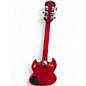 Used Epiphone 1961 SG Special Chrome Red Solid Body Electric Guitar