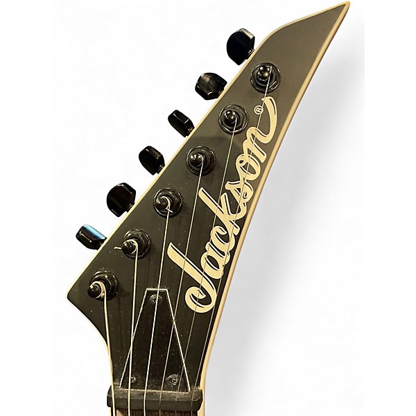 Used Jackson JS22 Dinky Satin Black Solid Body Electric Guitar