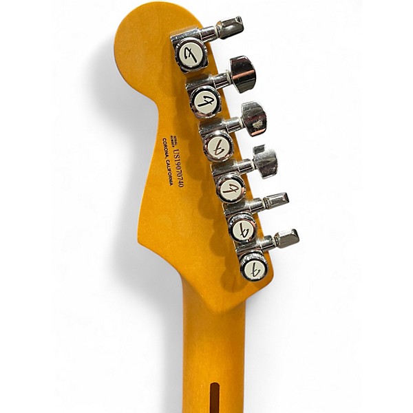 Used Fender American Ultra Stratocaster Blonde Solid Body Electric Guitar