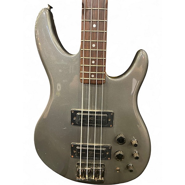 Used Peavey Dyna Bass Grey Electric Bass Guitar