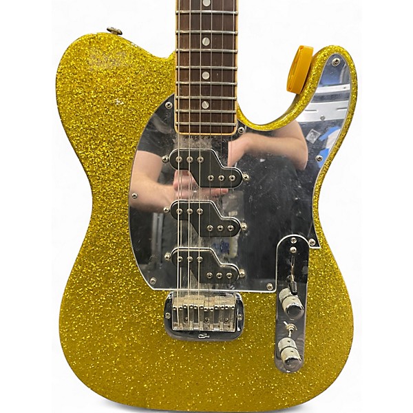 Used G&L ASAT Z3 Gold Sparkle Solid Body Electric Guitar