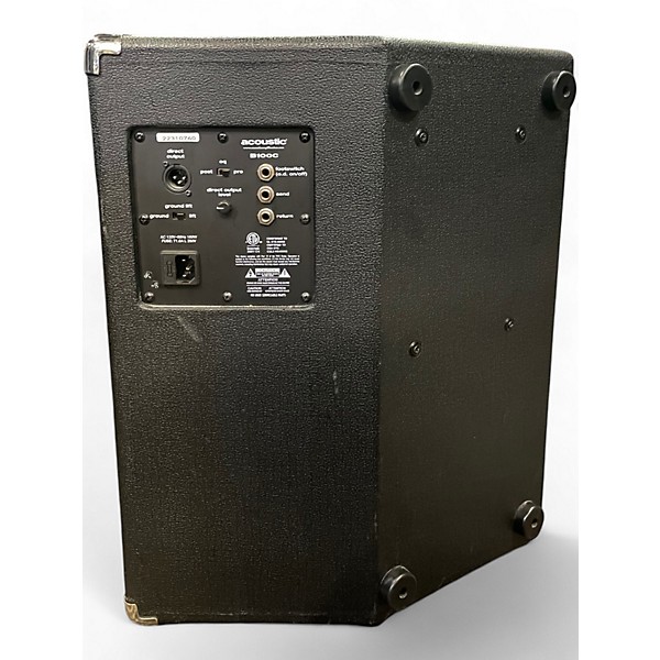 Used Acoustic B100 100W 1x15 Bass Combo Amp