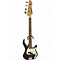 Used Peavey Milestone IV purple Electric Bass Guitar thumbnail