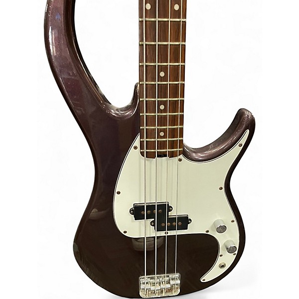 Used Peavey Milestone IV purple Electric Bass Guitar