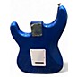 Used Squier STRATOCASTER Electron Blue Metallic Solid Body Electric Guitar