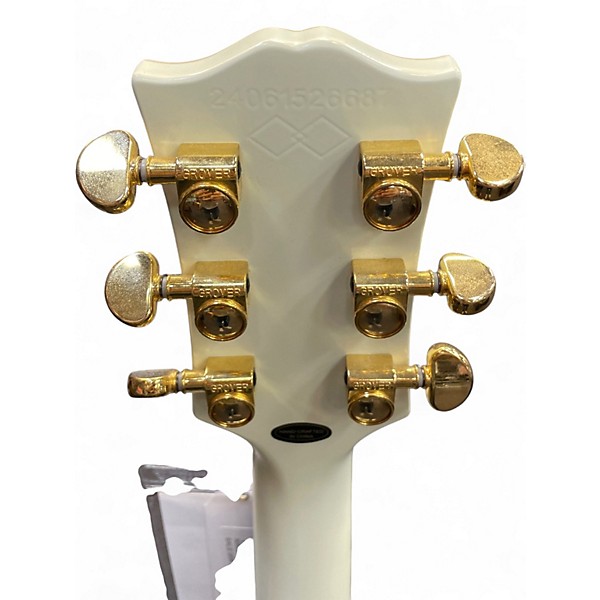 Used Epiphone LES PAUL CUSTOM INSPIRED BY GIBSON SG Arctic White Solid Body Electric Guitar