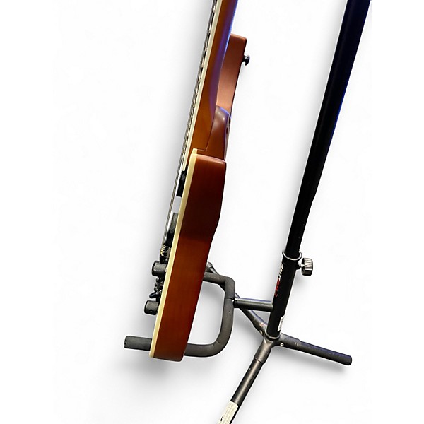 Used Dean EXILE SELECT 7 STRING MULTI SCALE WITH KAHLER SATIN NATURAL BLACK BURST Solid Body Electric Guitar