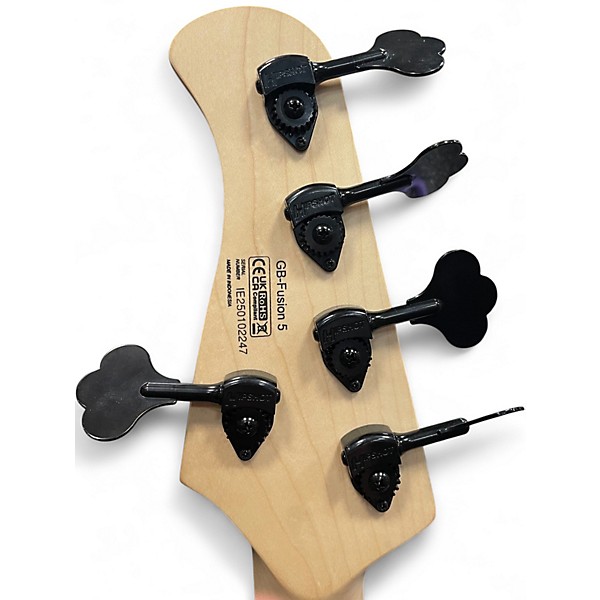 Used Cort GB FUSION 5 Amber Electric Bass Guitar