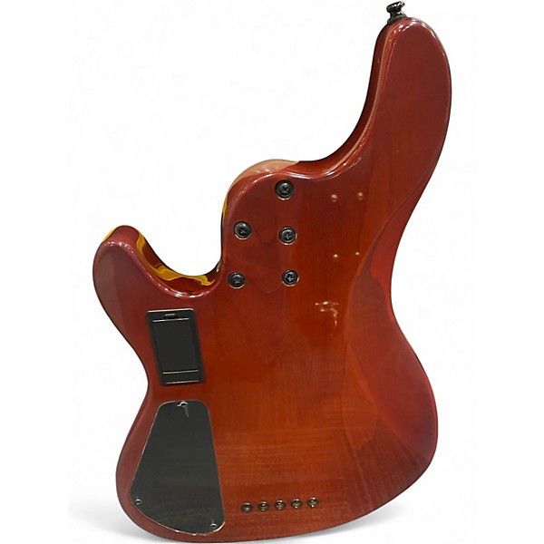 Used Cort GB FUSION 5 Amber Electric Bass Guitar