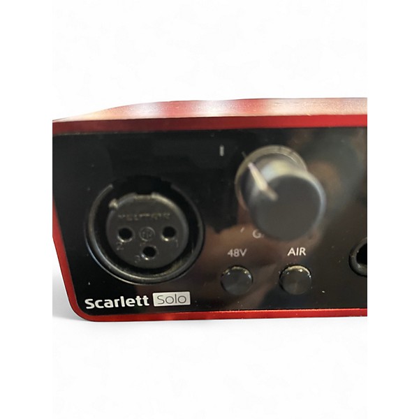 Used Focusrite Scarlett Solo Studio Gen 3 Audio Interface