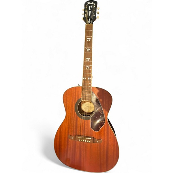 Used Fender Tim Armstrong Hellcat Natural Acoustic Electric Guitar