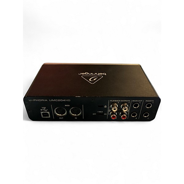 Used Behringer U-Phoria UMC204HD Audio Interface