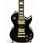 Used Epiphone Les Paul Custom Pro Black Solid Body Electric Guitar