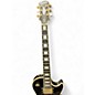 Used Epiphone Les Paul Custom Pro Black Solid Body Electric Guitar