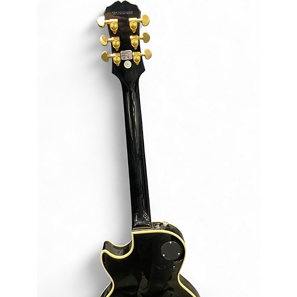 Used Epiphone Les Paul Custom Pro Black Solid Body Electric Guitar