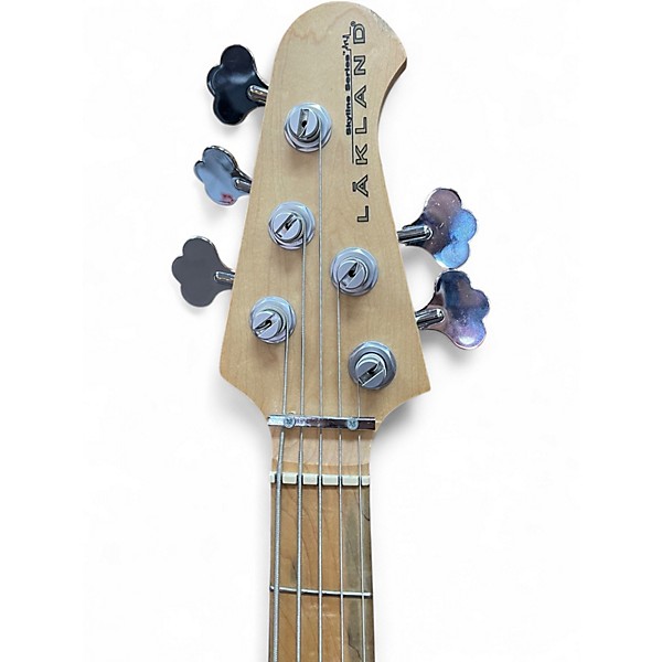 Used Lakland 55-02 Skyline Series 5 String 3 Color Sunburst Electric Bass Guitar