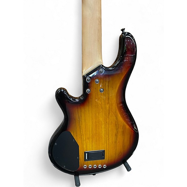 Used Lakland 55-02 Skyline Series 5 String 3 Color Sunburst Electric Bass Guitar
