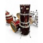 Used Mapex 5 Piece V SERIES RED Drum Kit thumbnail