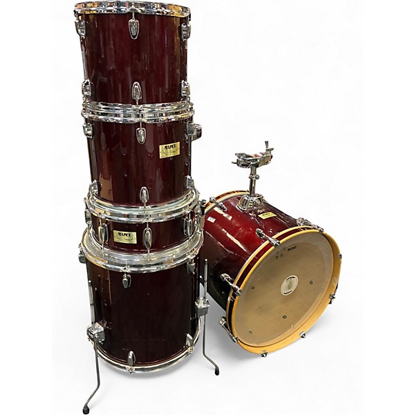 Used Mapex 5 Piece V SERIES RED Drum Kit