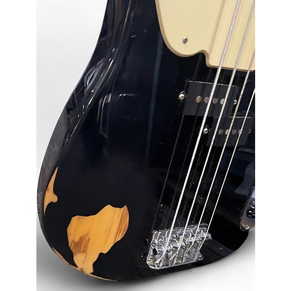 Used Squier Mike Dirnt Signature Precision Bass black Electric Bass Guitar