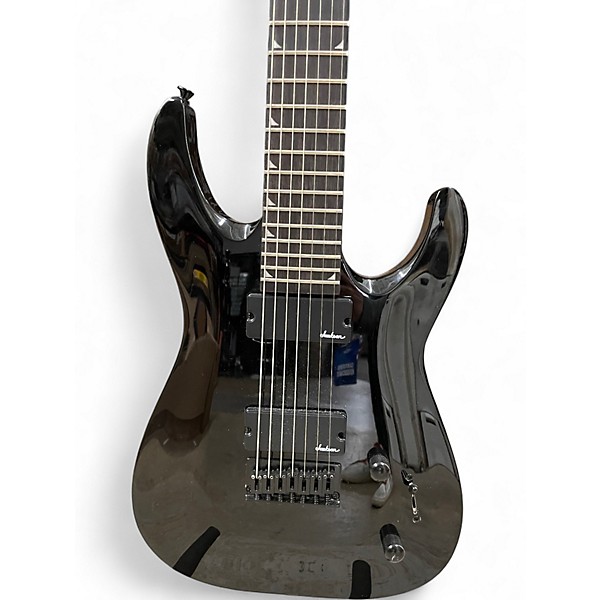 Used 2020 Jackson 7 STRING Black Solid Body Electric Guitar