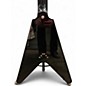 Used Epiphone FLYING V Ebony Solid Body Electric Guitar