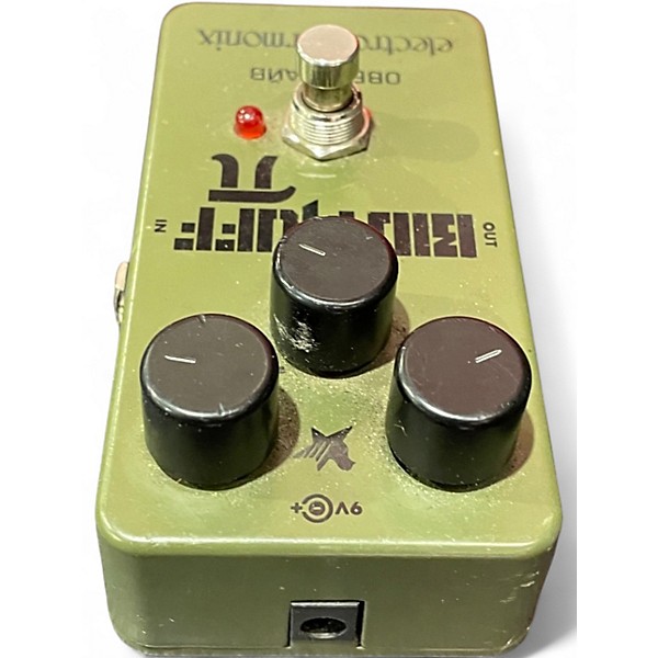 Used Electro-Harmonix Green Russian Big Muff Pi Fuzz Effect Pedal