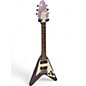 Used Epiphone Kirk hammet 1979 flying v Purple Solid Body Electric Guitar thumbnail