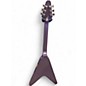 Used Epiphone Kirk hammet 1979 flying v Purple Solid Body Electric Guitar
