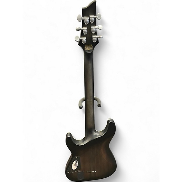 Used Schecter Guitar Research C1 Platinum Black Solid Body Electric Guitar