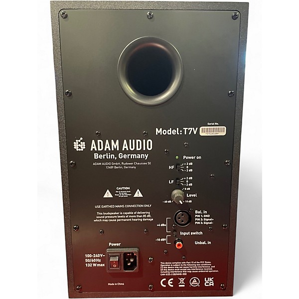 Used ADAM Audio T7V Powered Monitor