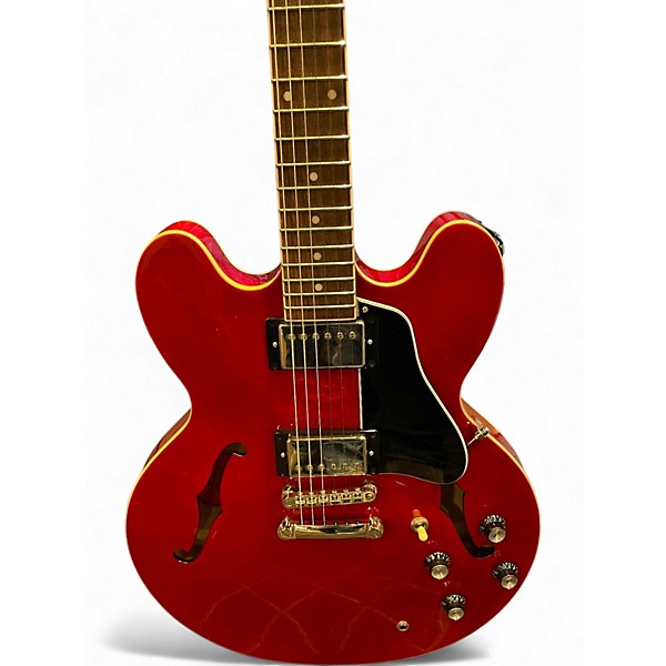 Used Epiphone ES335 Cherry Hollow Body Electric Guitar
