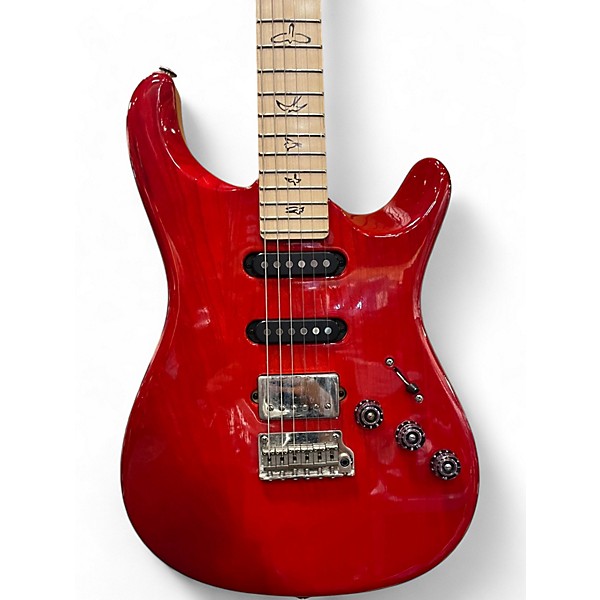 Used PRS FIORE Red Solid Body Electric Guitar