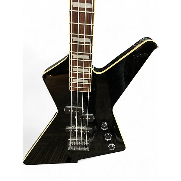 Used Ibanez DTB400B Black Electric Bass Guitar