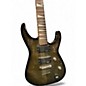 Used Jackson JS32RT Dinky Black and Gold Solid Body Electric Guitar